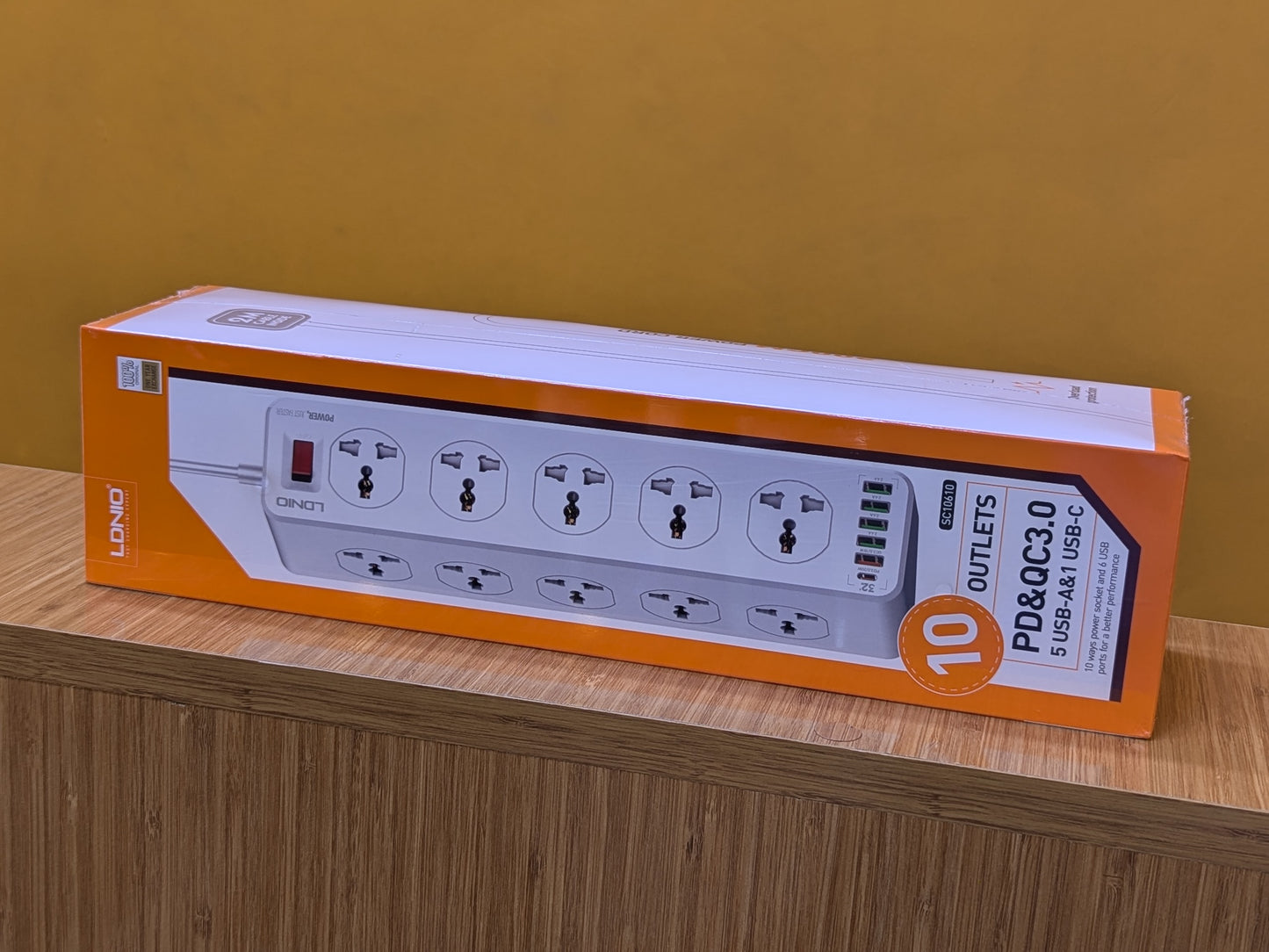 LDNIO; Surge Protection Extension Cable