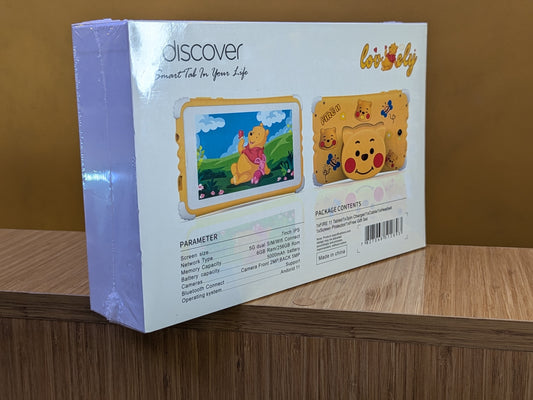 Discover Fire 11 Kids tablet Ram 6gb Storage 256gb, Network 5G Dual sim, Battery Capacity 5000mAh.