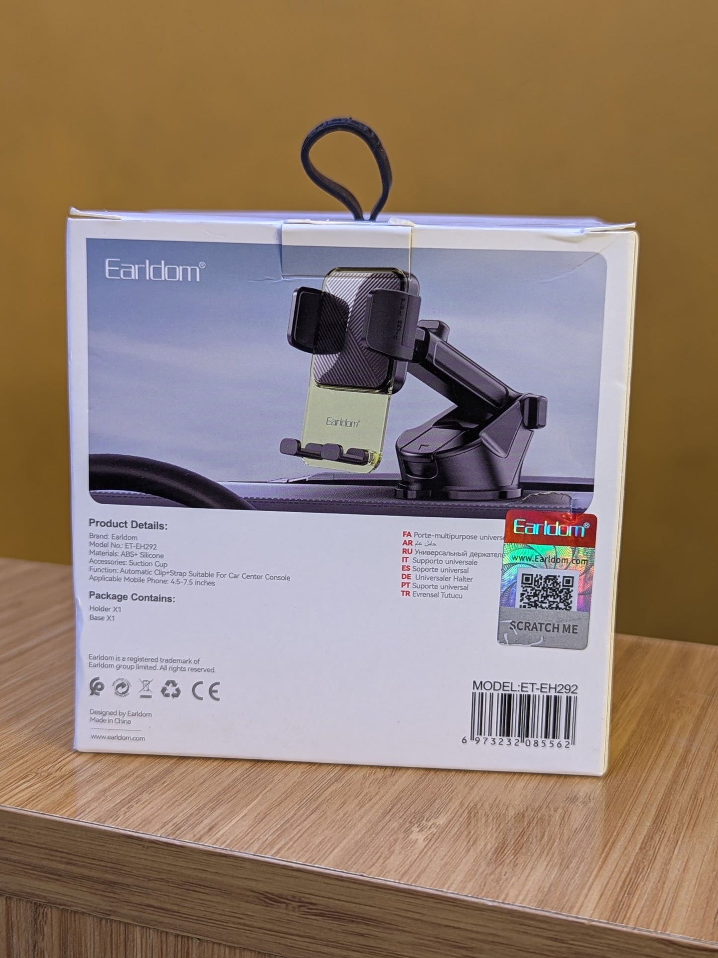 Earldom Car  Holder For Smartphones (EH292)