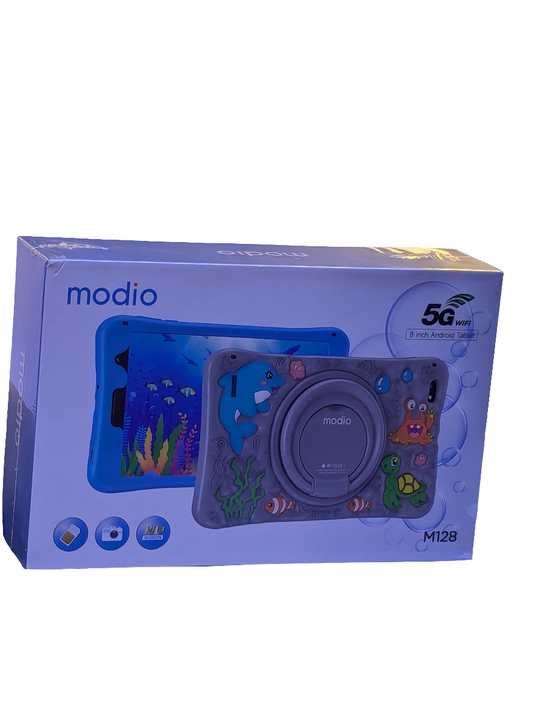 modio kids Tablet M128 Ram 6GB Storage 256gb  5G sim card Screen Size 8"