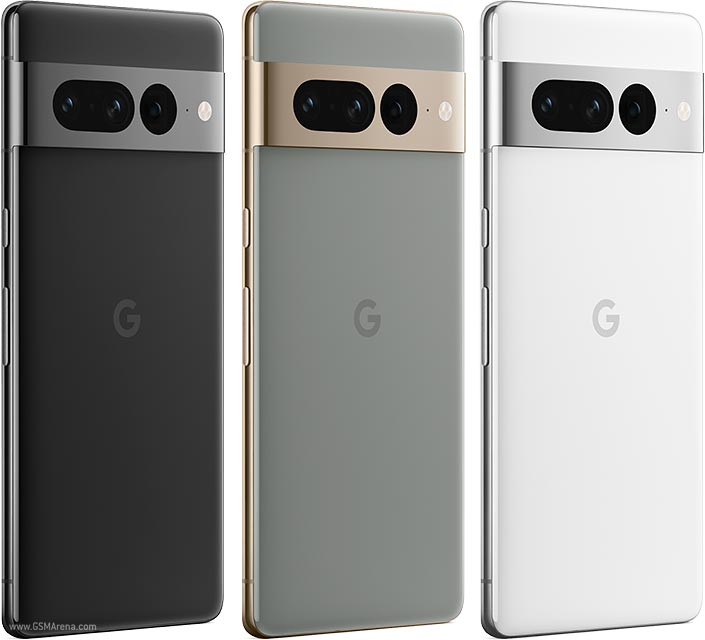 Google Pixel 7 Pro, 8GB RAM, 128GB ROM, 50MP Main Camera, 10.8MP Selfie Camera, 5000mAh Battery.