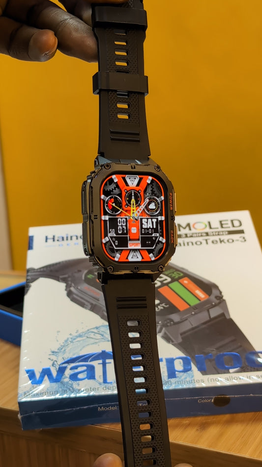 HainoTeko SmartWatch (Waterptroof), AMOLED