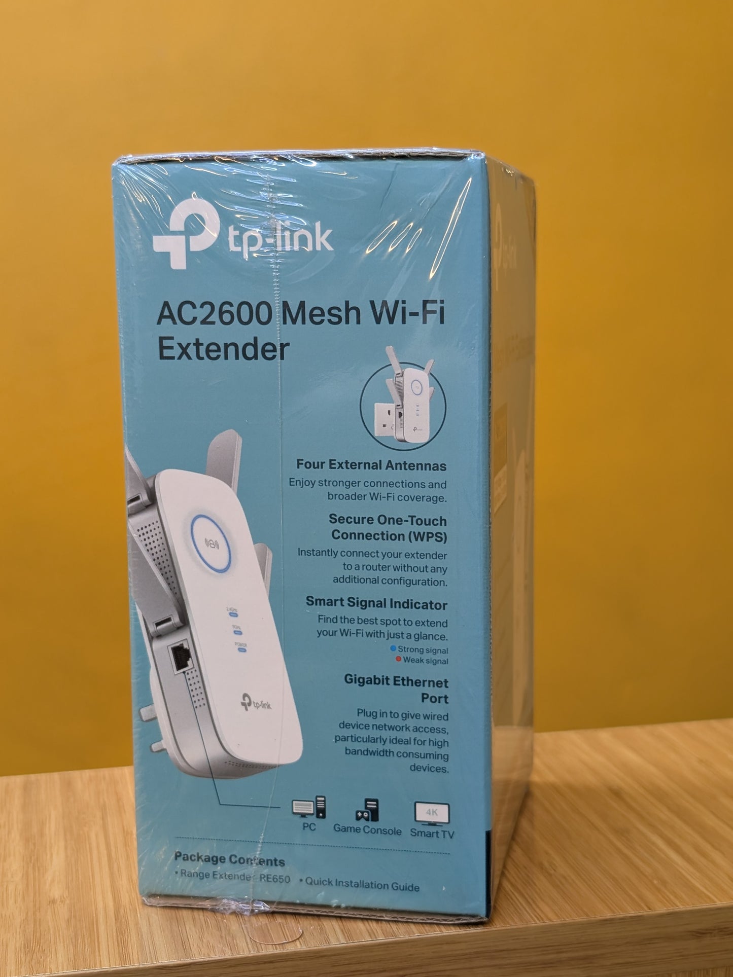 Tp -link Mesh Wi-Fi  Extender, AC2600 Dual Band, RE650