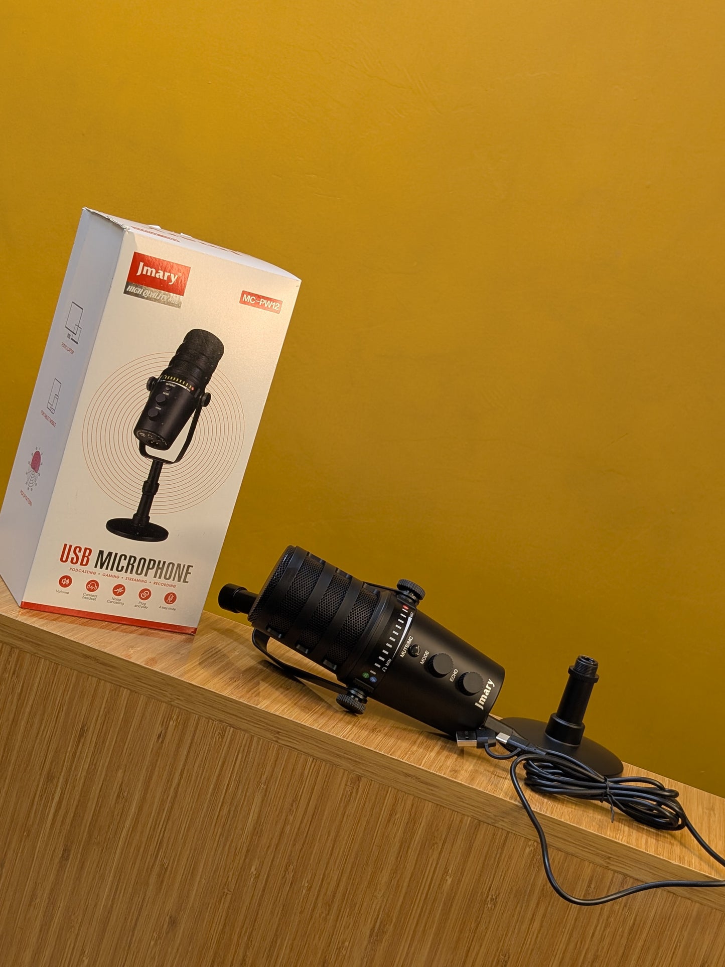 Jmary USB Microphone, MC-PW12