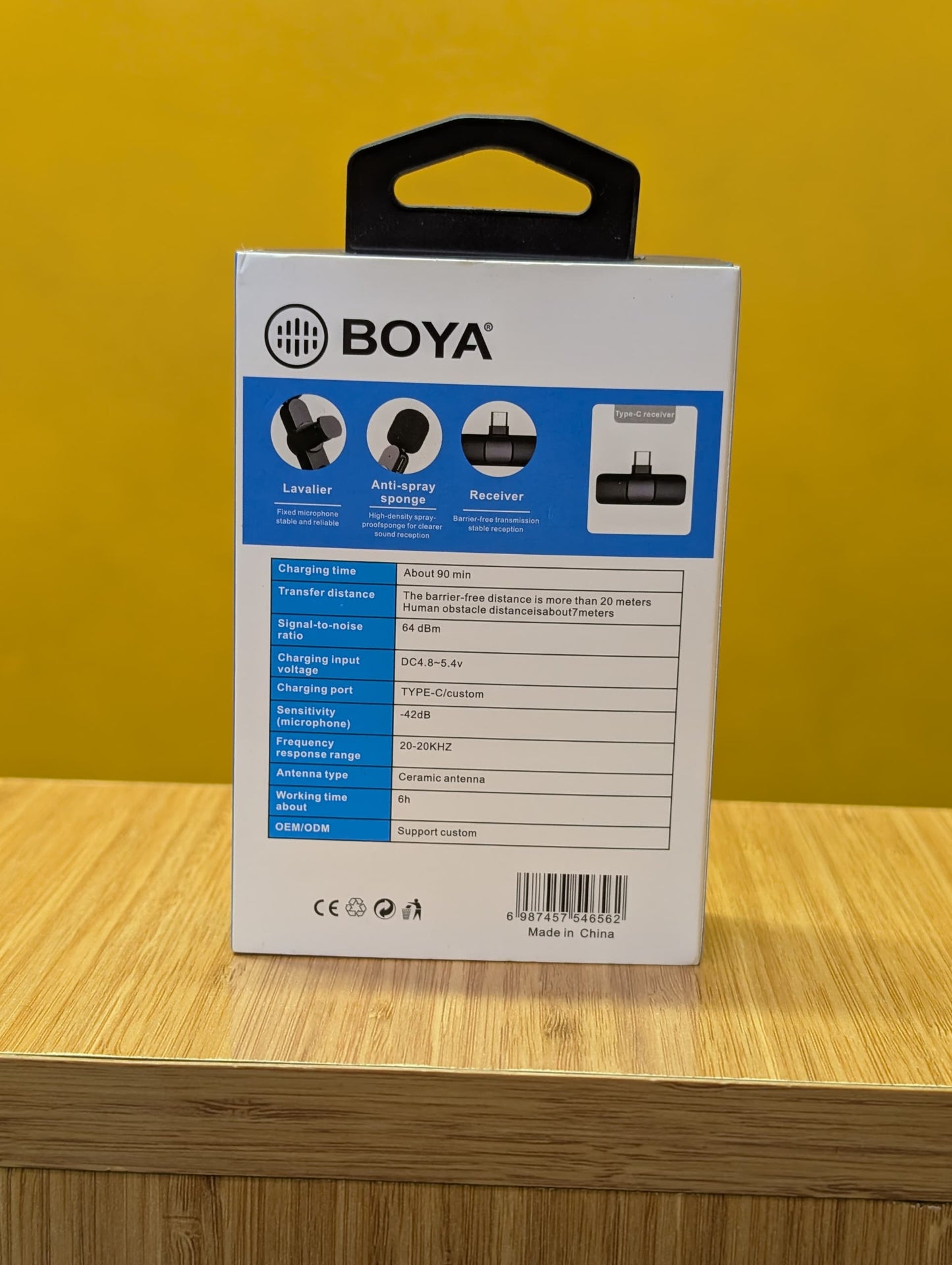 BOYA – DRAHTLOSES MIC BY-MW3