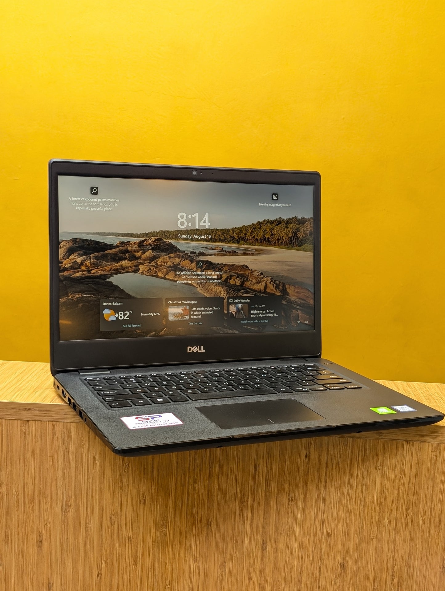 Dell Latitude 3400 Core i7 Ram 16gb SSD 256gb Graphics Card Invidia MX130 2Gb  8th generation Gaming Laptop Display 14"