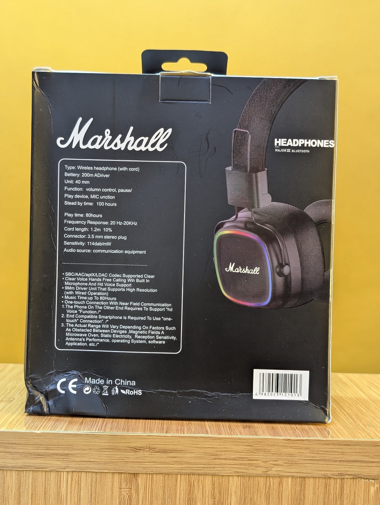 Marshal Wireless Headphones - Major IV
