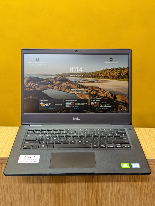 Dell Latitude 3400 Core i7 Ram 16gb SSD 256gb Graphics Card Invidia MX130 2Gb  8th generation Gaming Laptop Display 14"