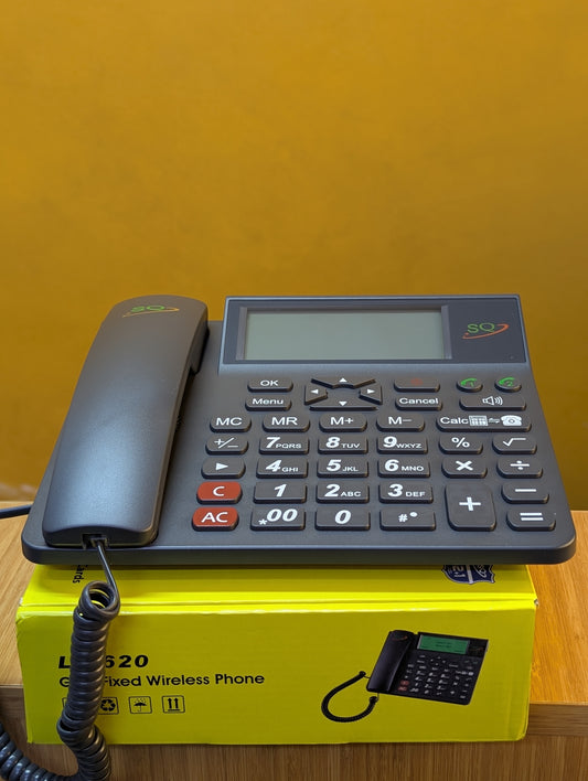 SQ-620 Desktop Mobile Phone( 2 in  1 Phone & Business Calculator)
