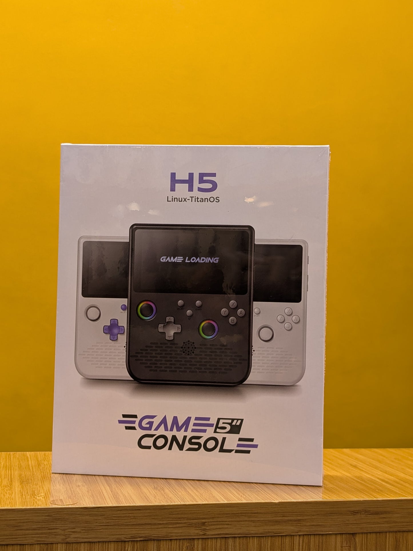 GAME 5" CONSOLE, A variety of simulator games