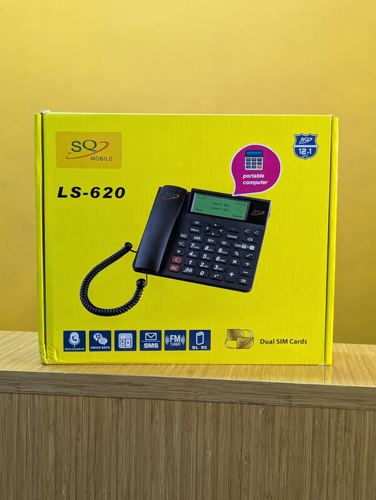 SQ-620 Desktop Mobile Phone( 2 in  1 Phone & Business Calculator)