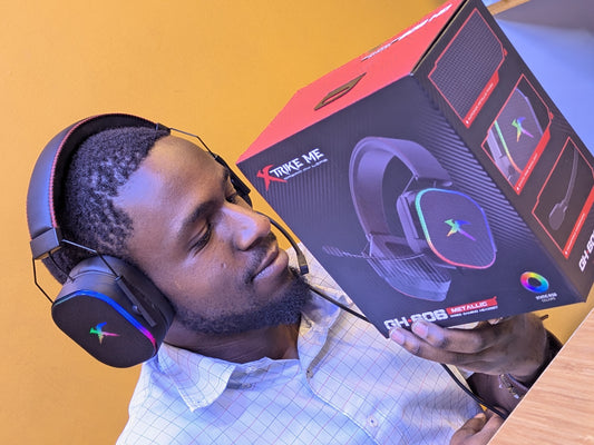 EXTRIKE ME Metalic wired Gaming Headset GH-606