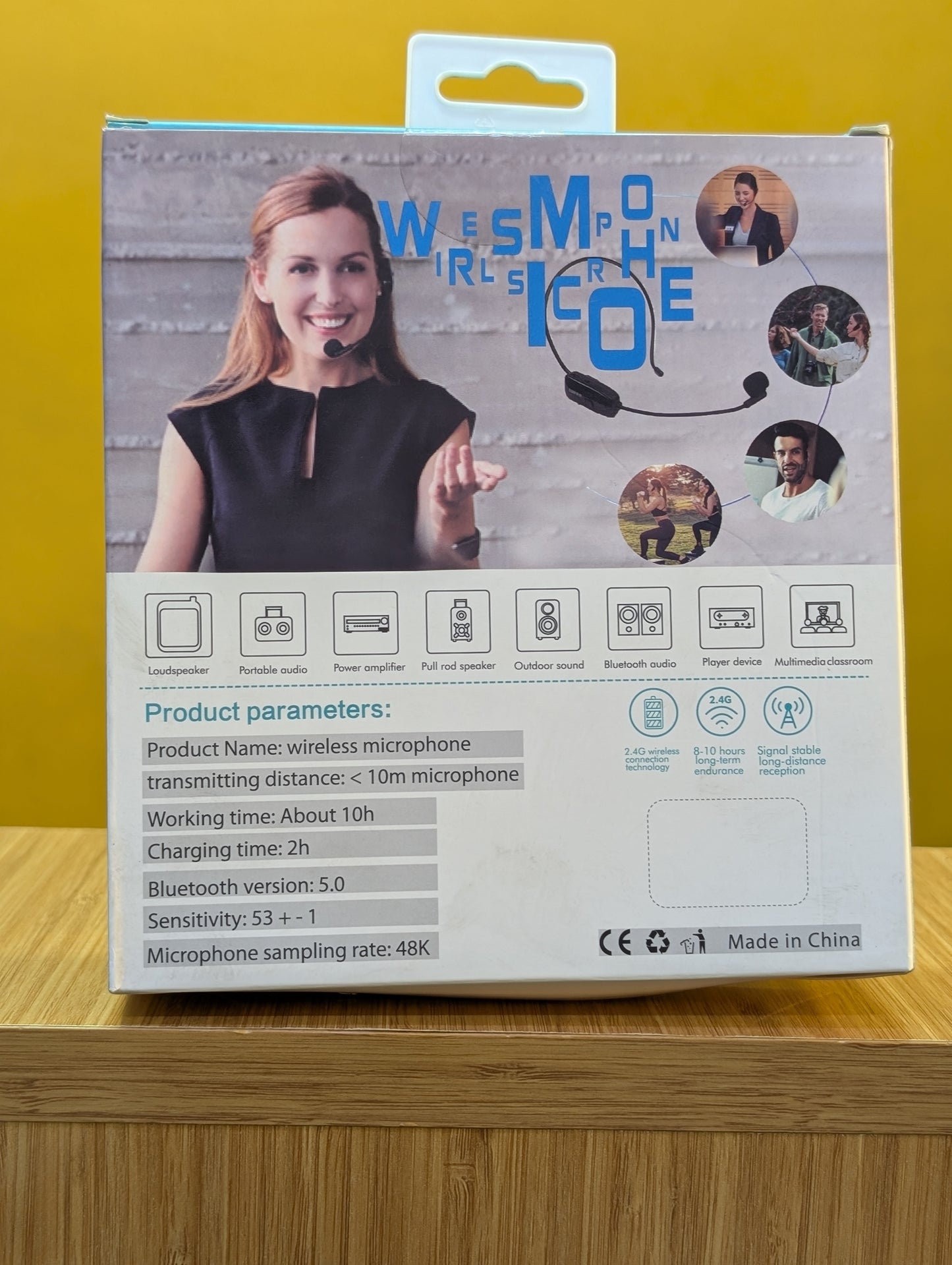 Wireless Headband Microphone AY-101