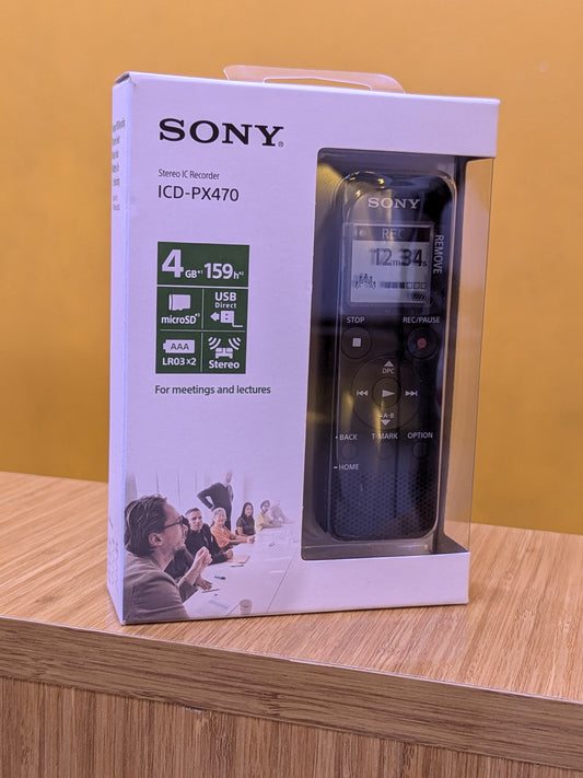 Sony Digital Voice Recorder ICD -PX470