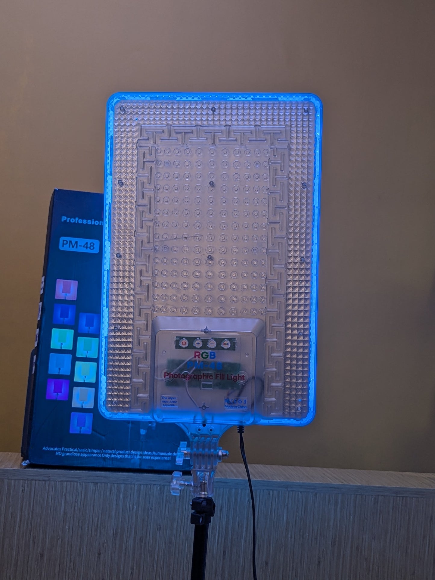 Professional photography Fill Light, RBG  LED,  PM-48