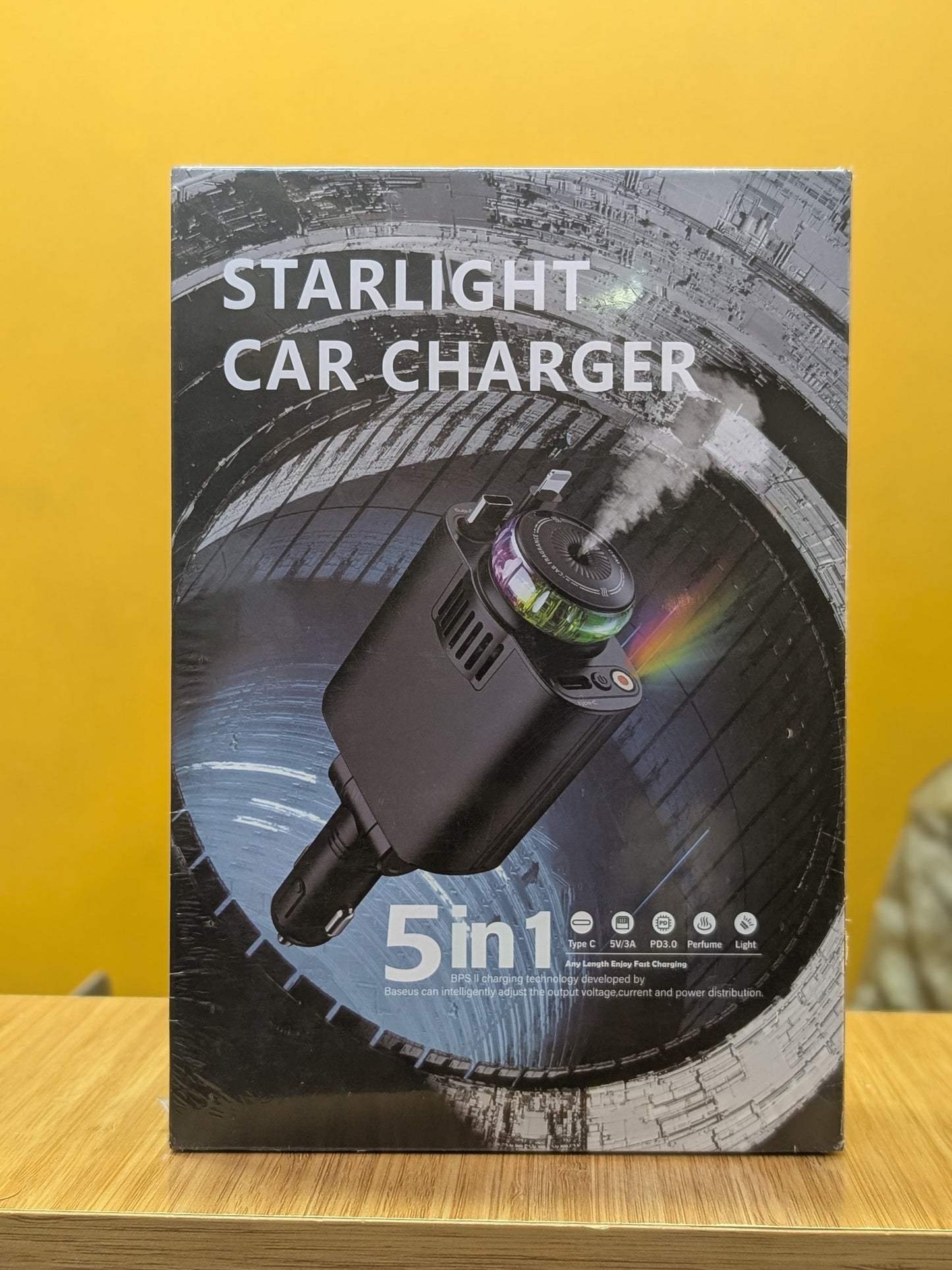Starlight Car Fast Charger 5 in 1