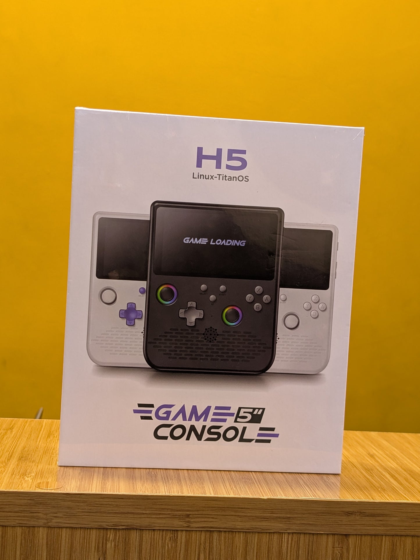 GAME 5" CONSOLE, A variety of simulator games