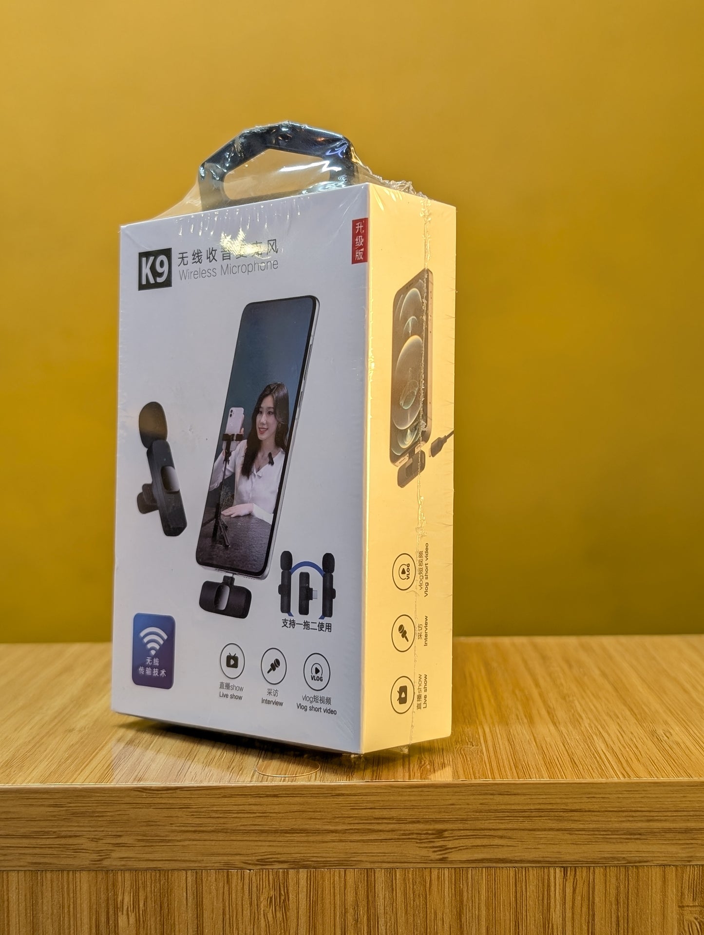 K9 Duales kabelloses Mikrofon
