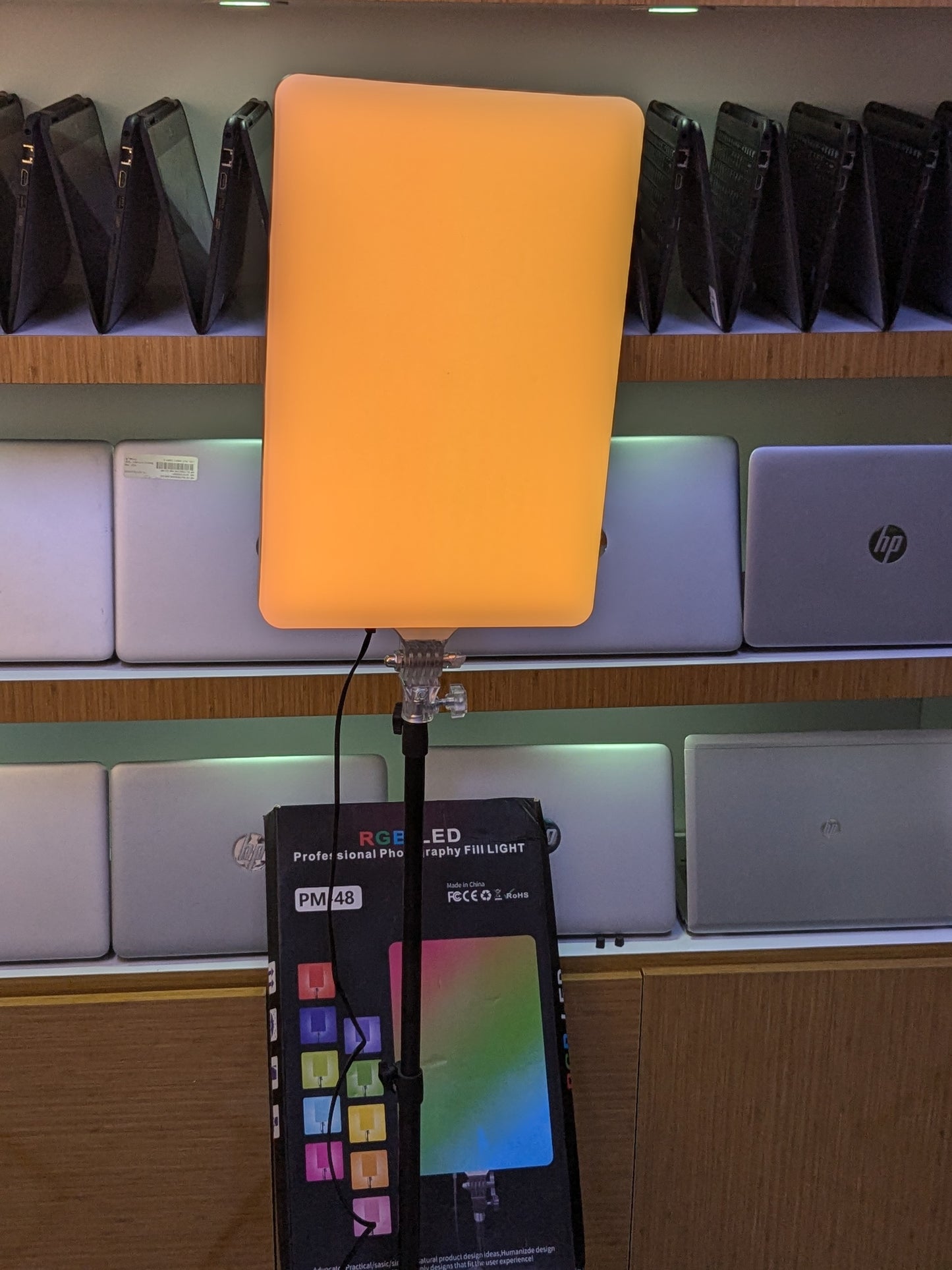 Professional photography Fill Light, RBG  LED,  PM-48