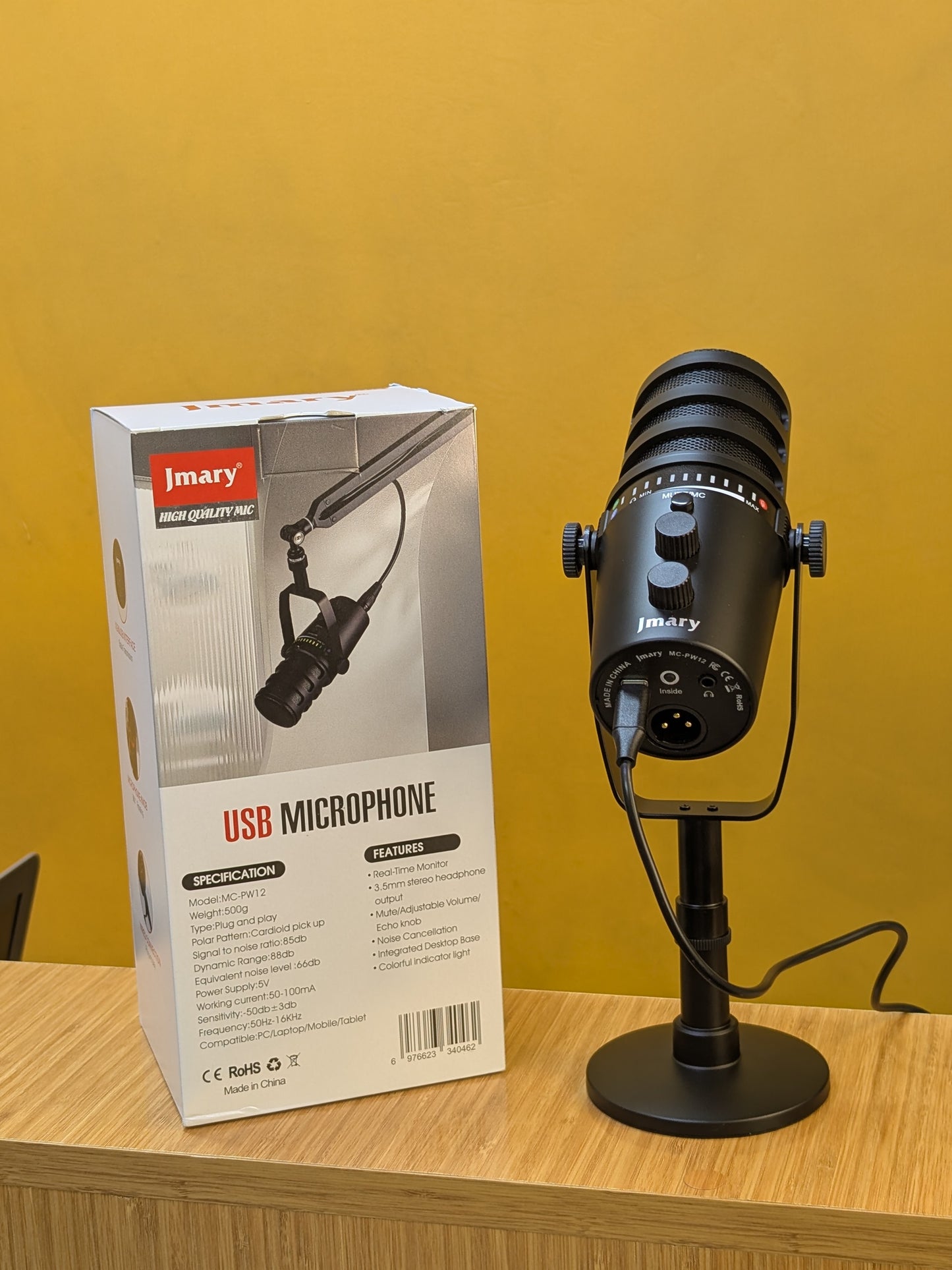 Jmary USB Microphone, MC-PW12