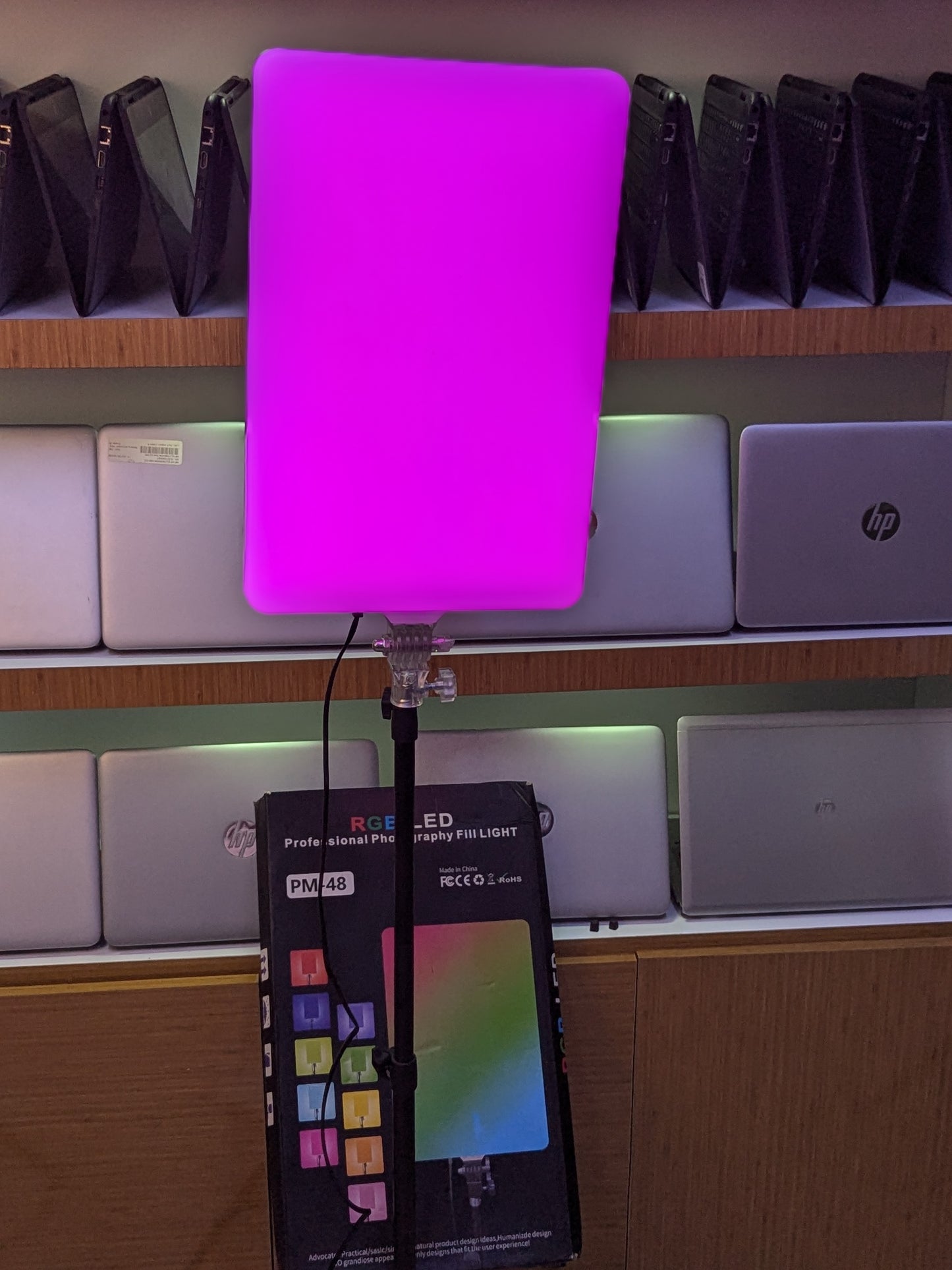 Professional photography Fill Light, RBG  LED,  PM-48