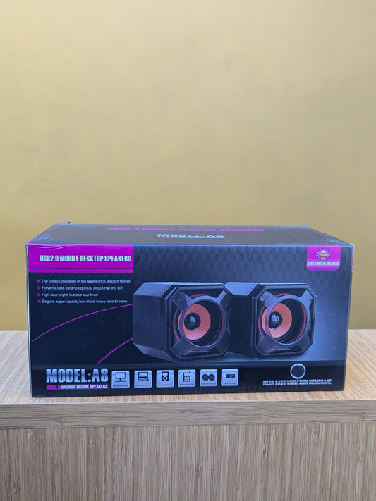 Computer Min External speaker Model: A8 Mega Bass