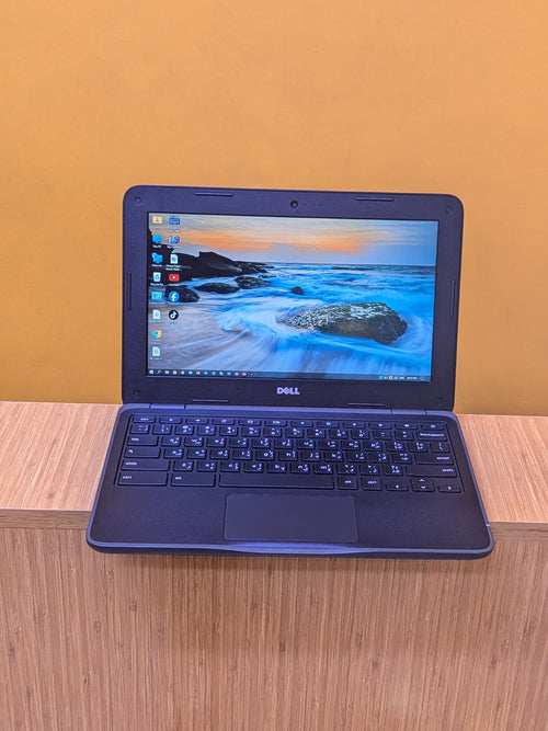 Dell Chromebook Intel Core i2 Ram 4gb SSD 16gb + 320gb EXternal HDD