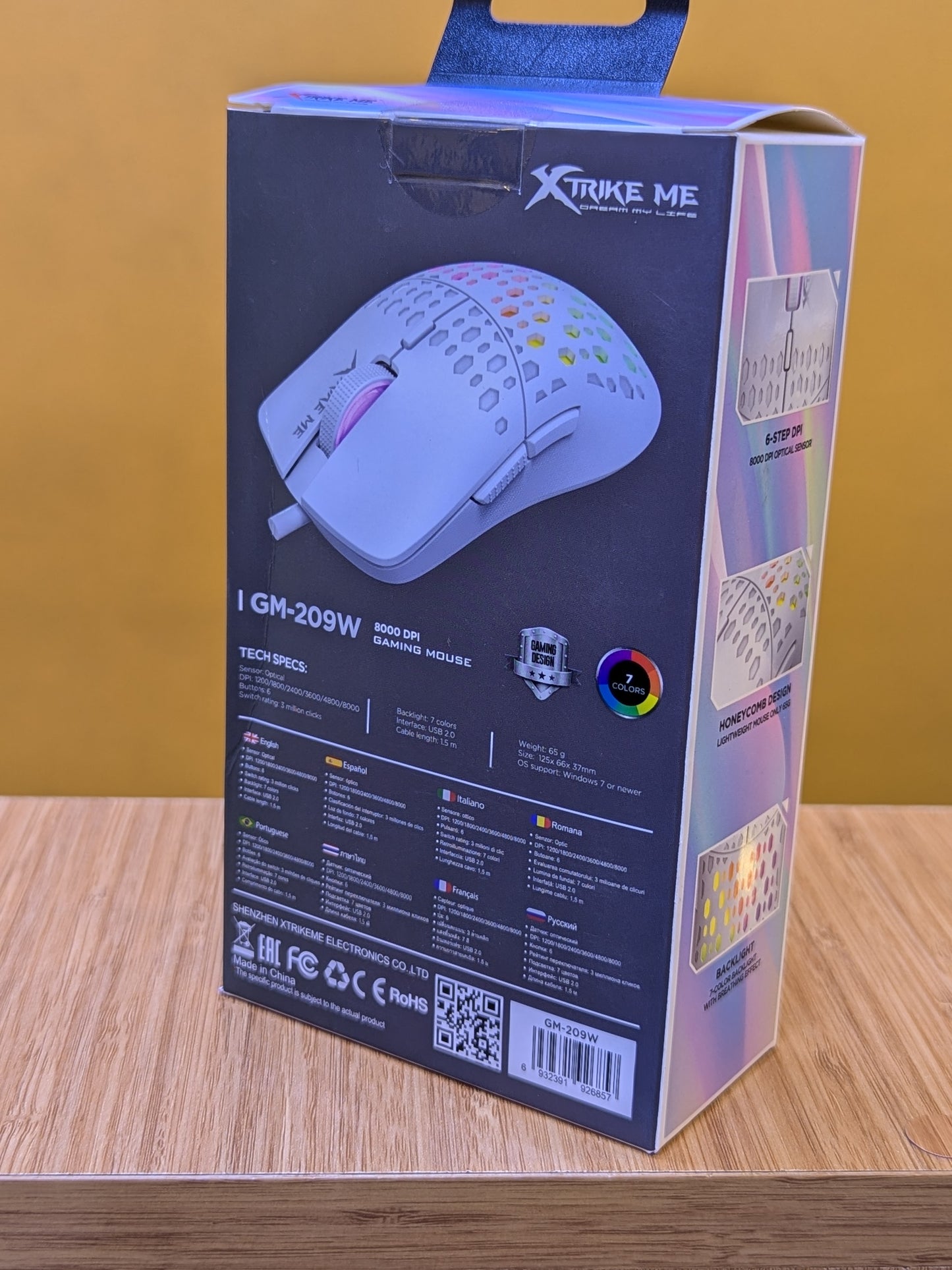 XTRIKE ME Wired Gaming Mouse GM-209W