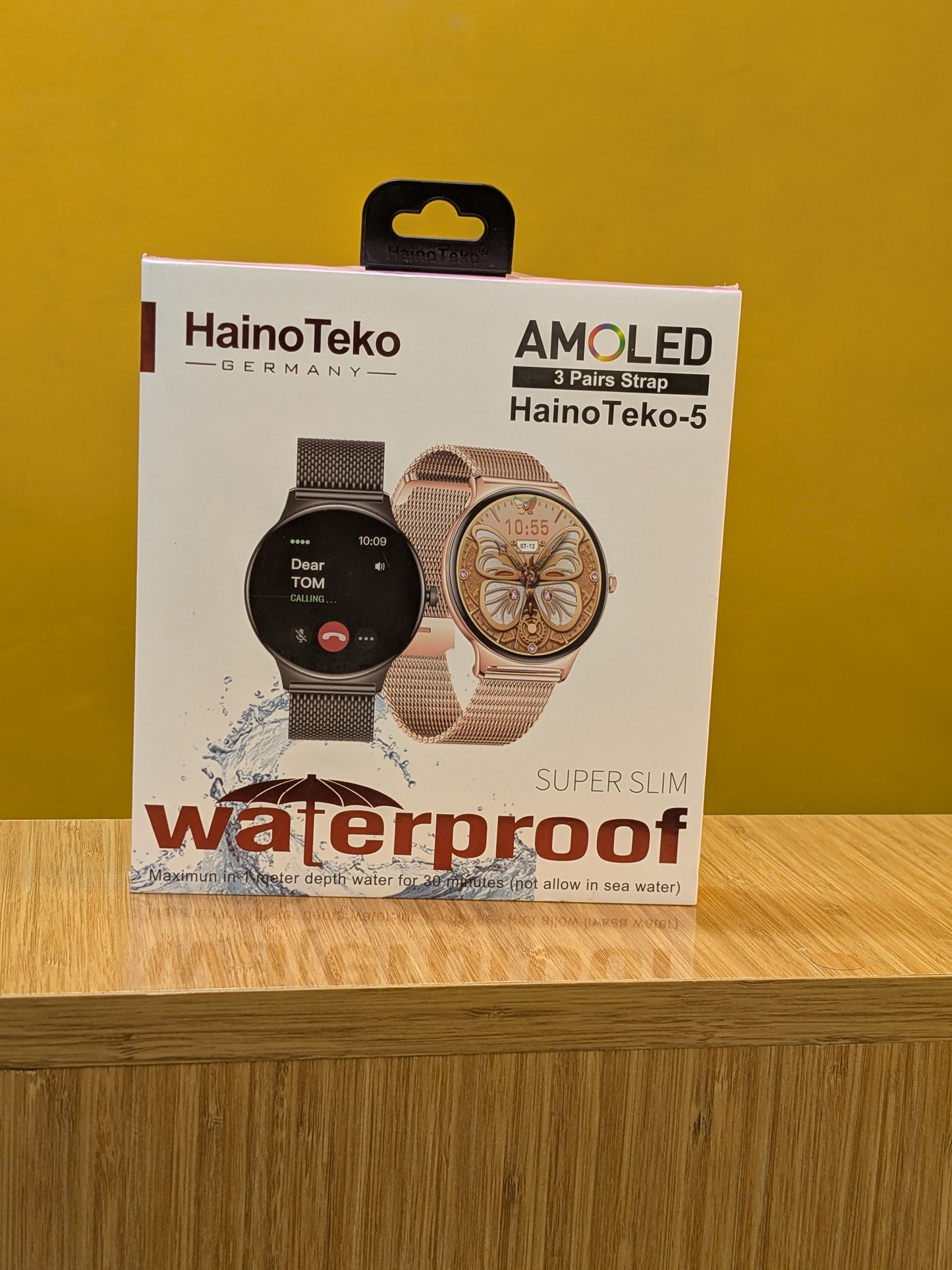 Smartwatch HainoTeko-5, AMOLED, Waterproof