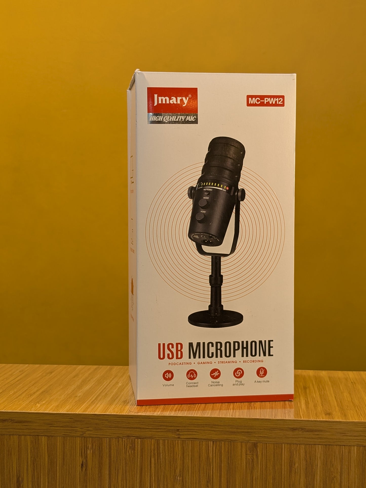 Jmary USB Microphone, MC-PW12