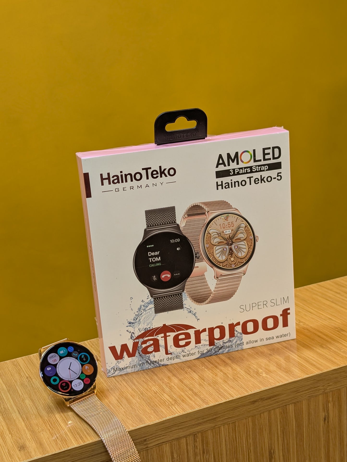 Smartwatch HainoTeko-5, AMOLED, Waterproof