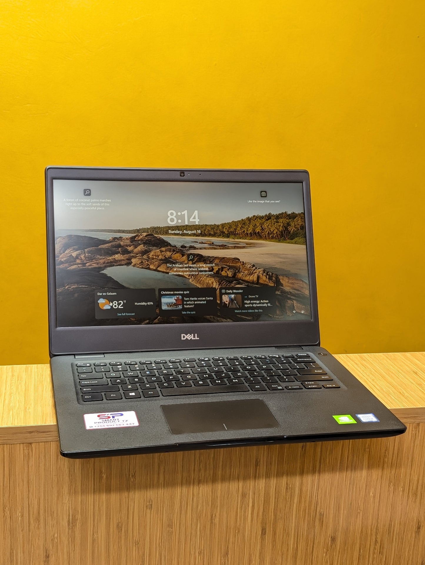 Dell Latitude 3400 Core i7 Ram 16gb SSD 256gb Graphics Card Invidia MX130 2Gb  8th generation Gaming Laptop Display 14"
