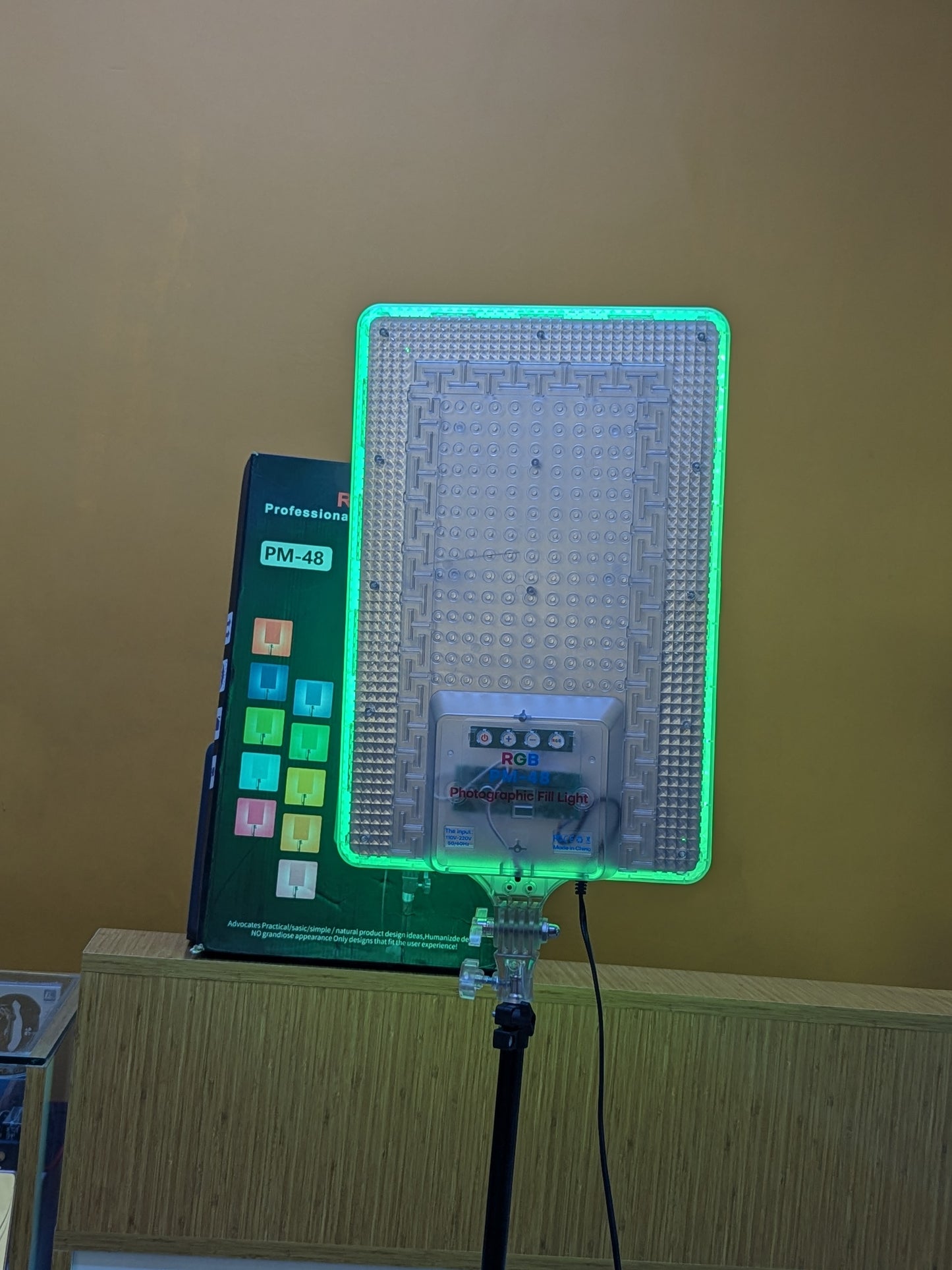 Professional photography Fill Light, RBG  LED,  PM-48
